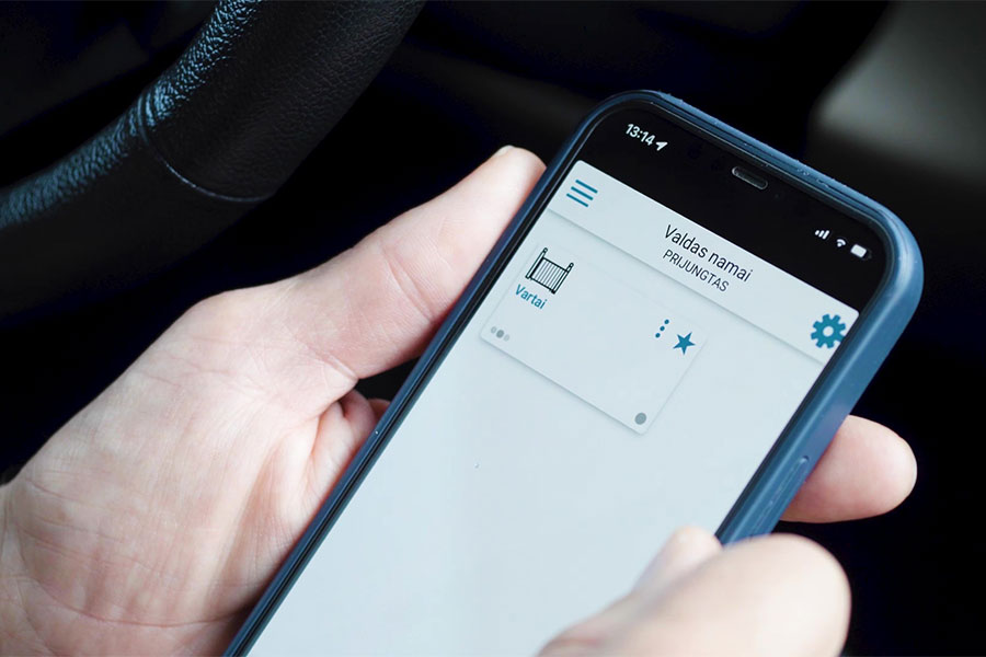 Nuotolinis vartu valdymas